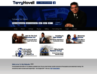terryhovell.com screenshot