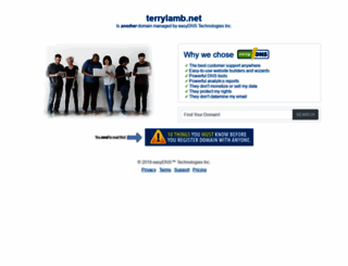 terrylamb.net screenshot
