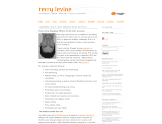 terrylevine.com screenshot