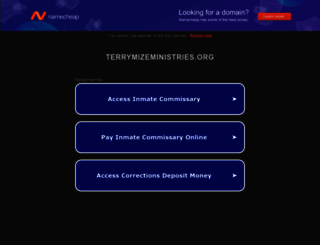 terrymizeministries.org screenshot