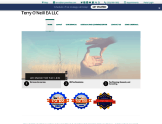 terryoneillea.com screenshot
