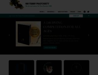terrypratchettbooks.com screenshot