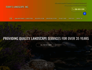 terryslandscapinginc.com screenshot