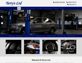 terrysltd.co.uk screenshot