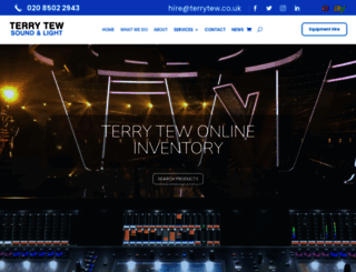 terrytew.co.uk screenshot