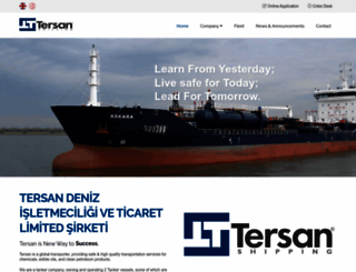 tersanshipping.com.tr screenshot