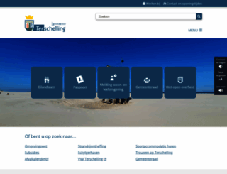 terschelling.nl screenshot