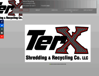 terxrecycling.com screenshot