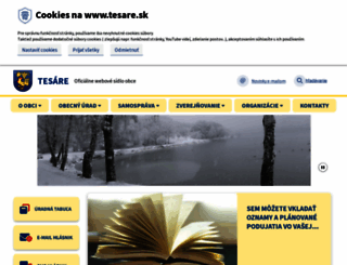 tesare.sk screenshot