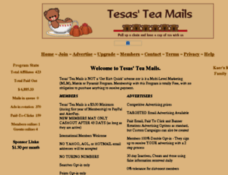 tesasteamails.com screenshot