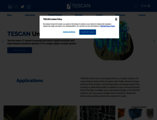 tescan-uk.com screenshot