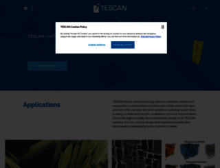 tescan-usa.com screenshot