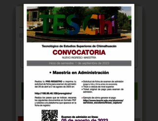 teschi.edu.mx screenshot