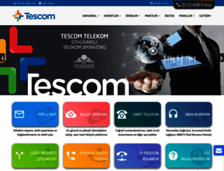 tescom.com.tr screenshot