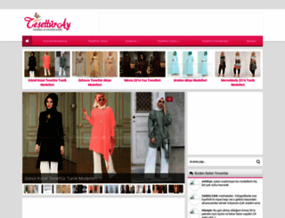 tesetturay.com screenshot