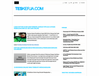 teskerja.com screenshot