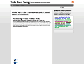 tesla-free-energy.com screenshot