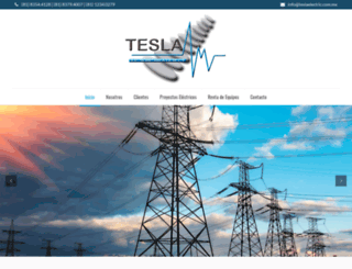 teslaelectric.com.mx screenshot