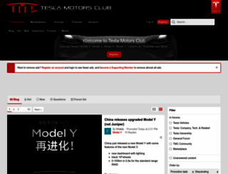 teslamotorsclub.com screenshot