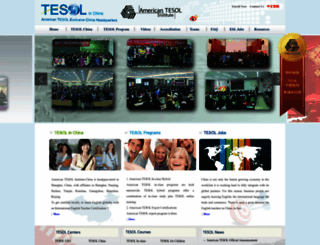 tesolchina.org screenshot