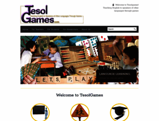 tesolgames.com screenshot