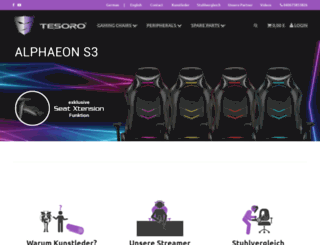 tesorotec.de screenshot