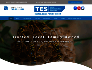 tespest.com screenshot