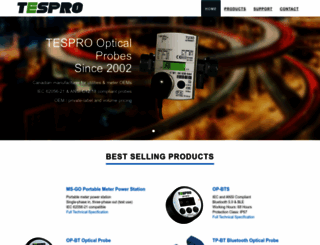 tespro.com.cn screenshot