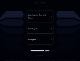 tess-1.com screenshot
