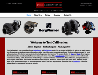 test-calibration.com screenshot