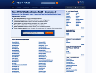 test-king.com screenshot