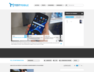 test-mobile.fr screenshot
