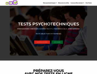 test-psychotechnique-en-ligne.fr screenshot