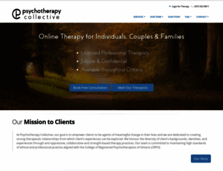 test-psychotherapy-collective.pantheonsite.io screenshot