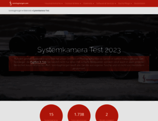 test-systemkamera.de screenshot