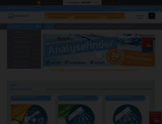 test-wasser.de screenshot