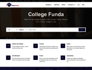 test.collegefunda.com screenshot
