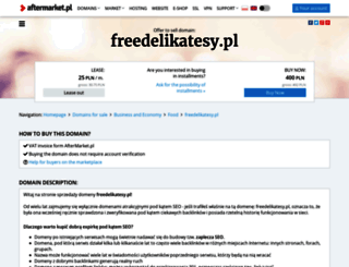 test.freedelikatesy.pl screenshot
