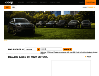 test.jeepcurrentoffers.com screenshot