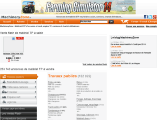test.machineryzone.fr screenshot