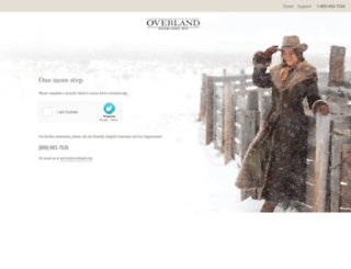 test.overland.com screenshot