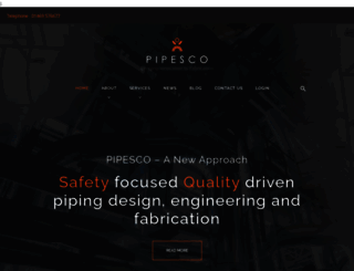 test.pipesco.com screenshot