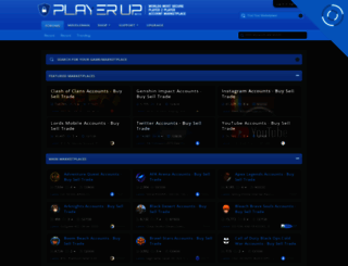 test.playerup.com screenshot