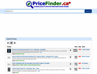 test.pricefinder.ca screenshot