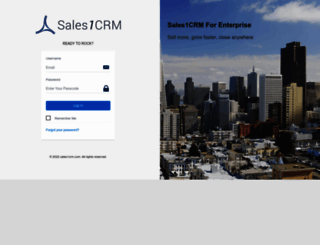 test.sales1crm.com screenshot