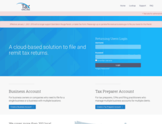 test.salestaxonline.com screenshot