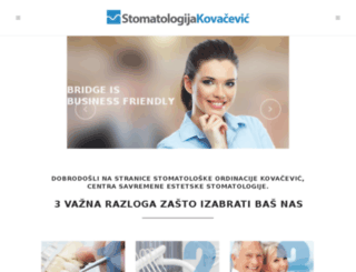 test.stomatologijakovacevic.com screenshot