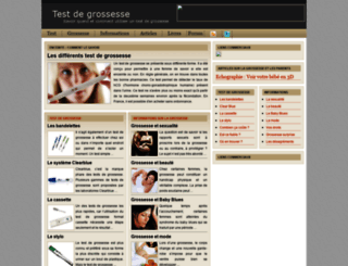 test2grossesse.net screenshot