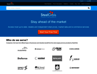 test3.steelorbis.com screenshot