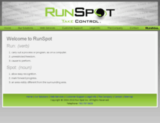 test4.runspot.org screenshot
